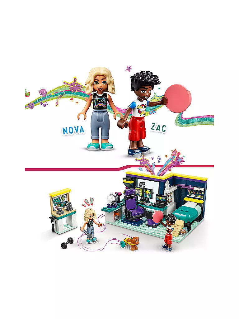LEGO | Friends - Novas Zimmer 41755 | keine Farbe