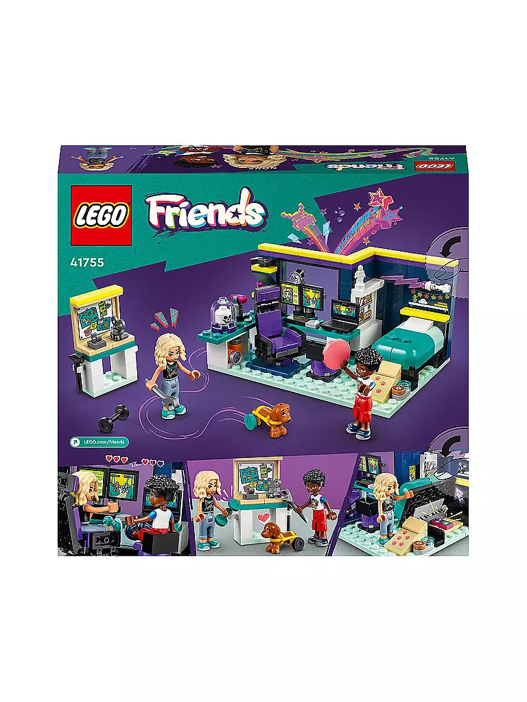 LEGO | Friends - Novas Zimmer 41755 | keine Farbe