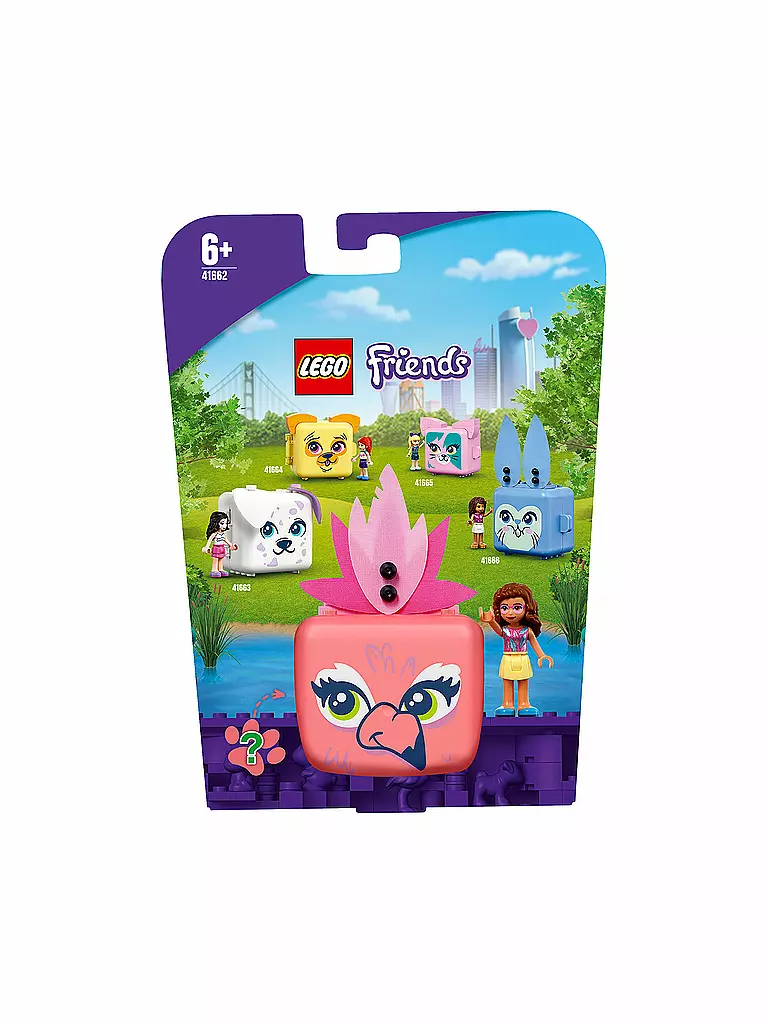 LEGO | Friends - Olivias Flamingo-Würfel 41662 | keine Farbe