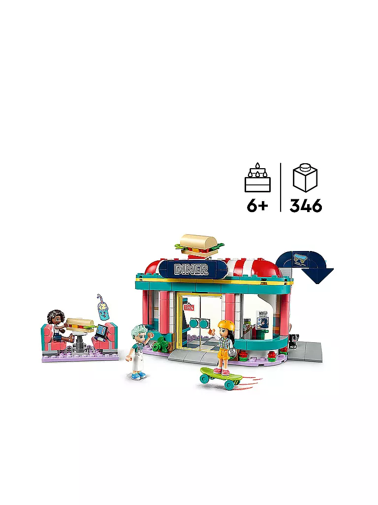 LEGO | Friends - Restaurant 41728 | keine Farbe