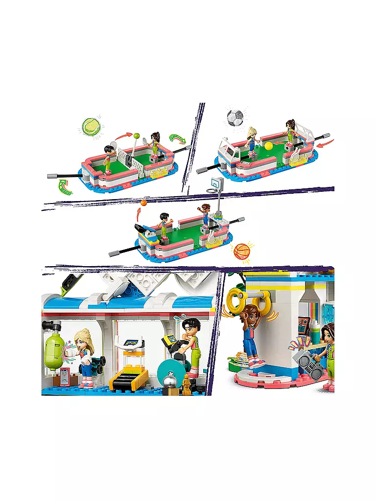 LEGO | Friends - Sportzentrum 41744 | keine Farbe