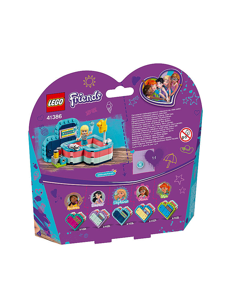 LEGO | Friends - Stephanies sommerliche Herzbox 41386 | keine Farbe