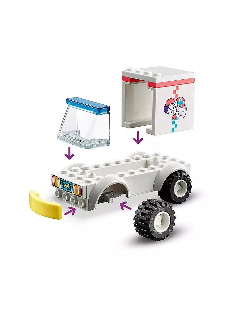 LEGO | Friends - Tierrettungswagen 41694 | keine Farbe