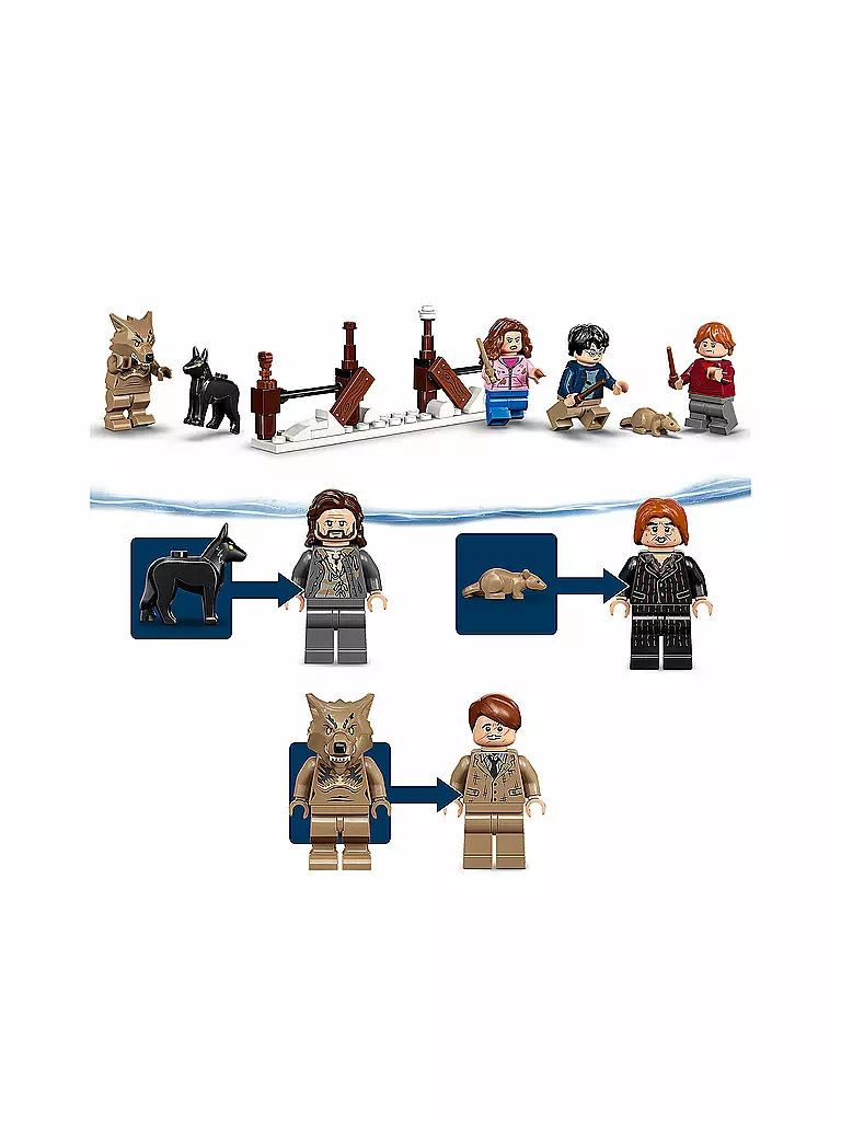 LEGO | Harry Potter - Heulende Hütte und Peitschende Weide 76407 | keine Farbe