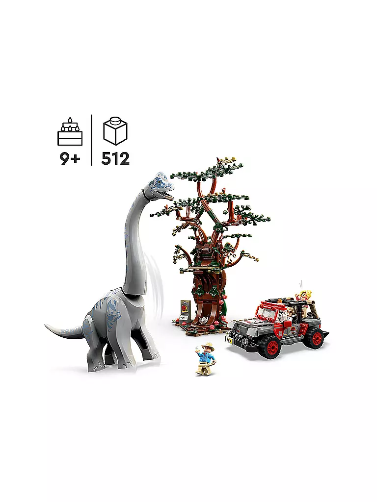 LEGO | Jurassic Park - Entdeckung des Brachiosaurus 76960 | keine Farbe