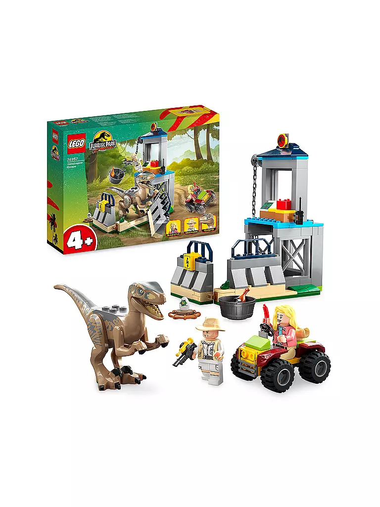 LEGO | Jurassic Park - Flucht des Velociraptors 76957 | keine Farbe