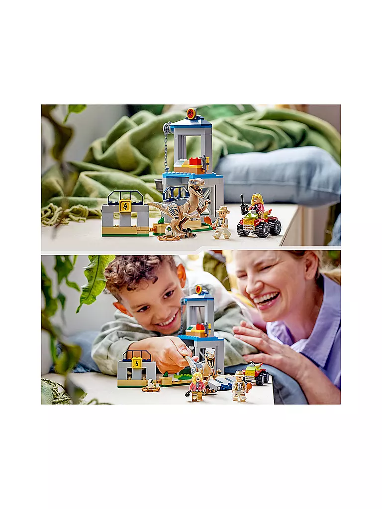 LEGO | Jurassic Park - Flucht des Velociraptors 76957 | keine Farbe