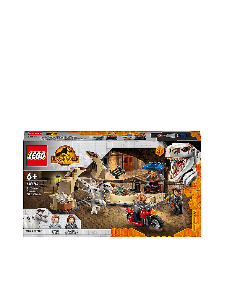 LEGO | Jurassic World - Atrociraptor: Motorradverfolgungsjagd 76945 | keine Farbe