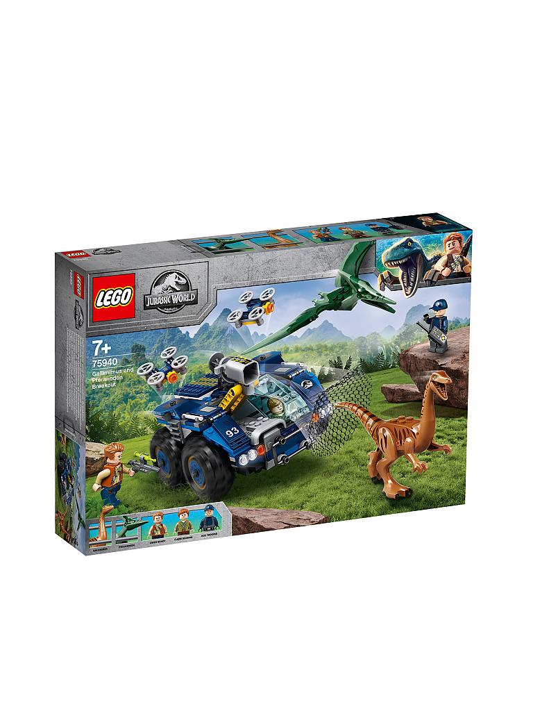 LEGO | Jurassic World - Ausbruch von Gallimimus und Pteranodon 75940 | keine Farbe