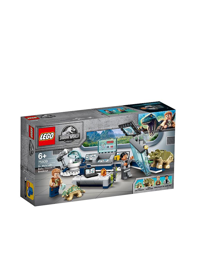 LEGO | Jurassic World - Dr. Wus Labor: Ausbruch der Baby-Dinosaurier 75939 | keine Farbe