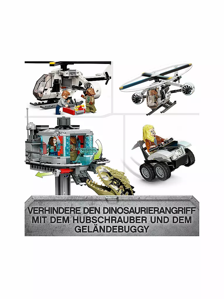 LEGO | Jurassic World - Giganotosaurus & Therizinosaurus Angriff 76949 | keine Farbe