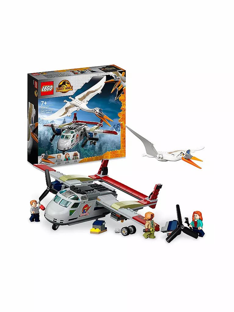 LEGO | Jurassic World - Quetzalcoatlus: Flugzeug-Überfall 76947 | keine Farbe