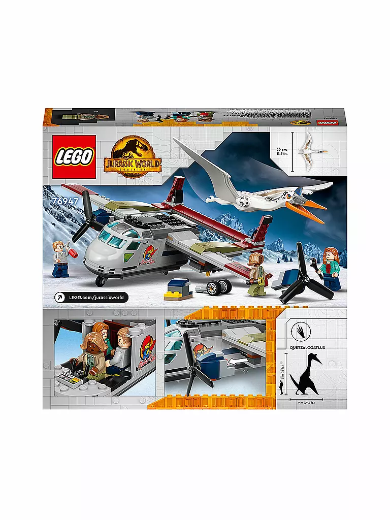 LEGO | Jurassic World - Quetzalcoatlus: Flugzeug-Überfall 76947 | keine Farbe