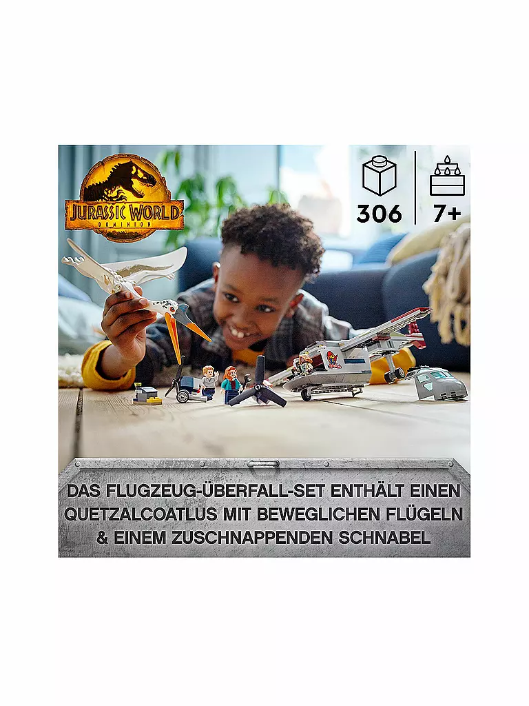 LEGO | Jurassic World - Quetzalcoatlus: Flugzeug-Überfall 76947 | keine Farbe