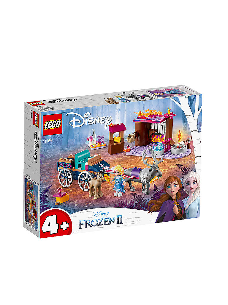 LEGO | LEGO® Disney Frozen II - Elsa und die Rentierkutsche 41166 | transparent