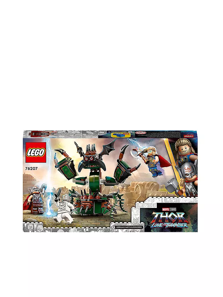 LEGO | Marvel - Angriff auf New Asgard mit 2 Thor-Minifiguren 76207 | keine Farbe