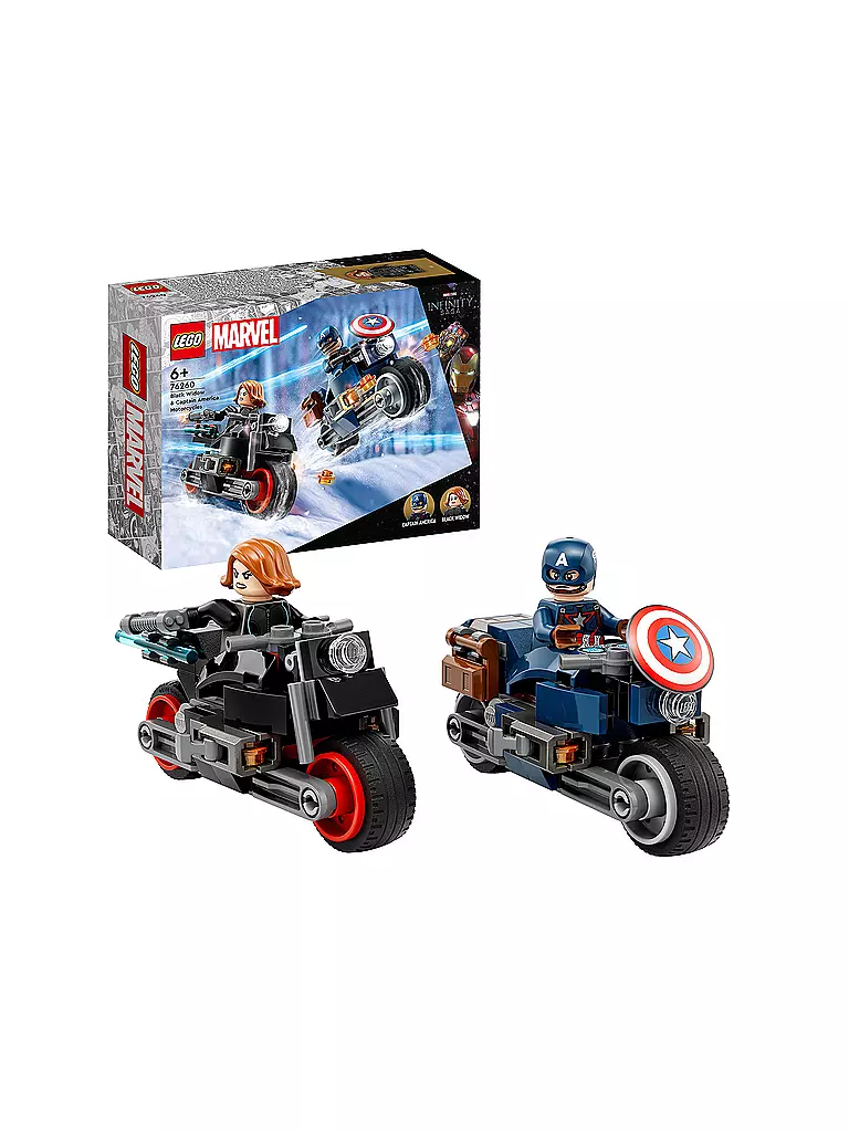 LEGO | Marvel - Black Widows & Captain Americas Motorräder 76260 | keine Farbe