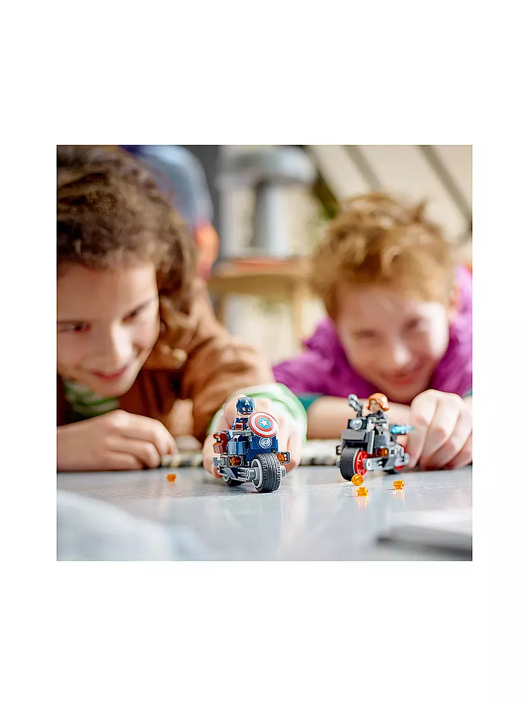 LEGO | Marvel - Black Widows & Captain Americas Motorräder 76260 | keine Farbe
