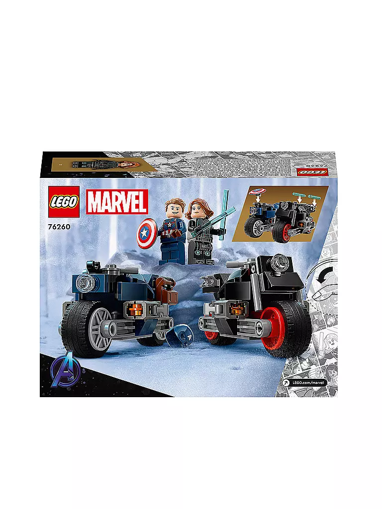 LEGO | Marvel - Black Widows & Captain Americas Motorräder 76260 | keine Farbe