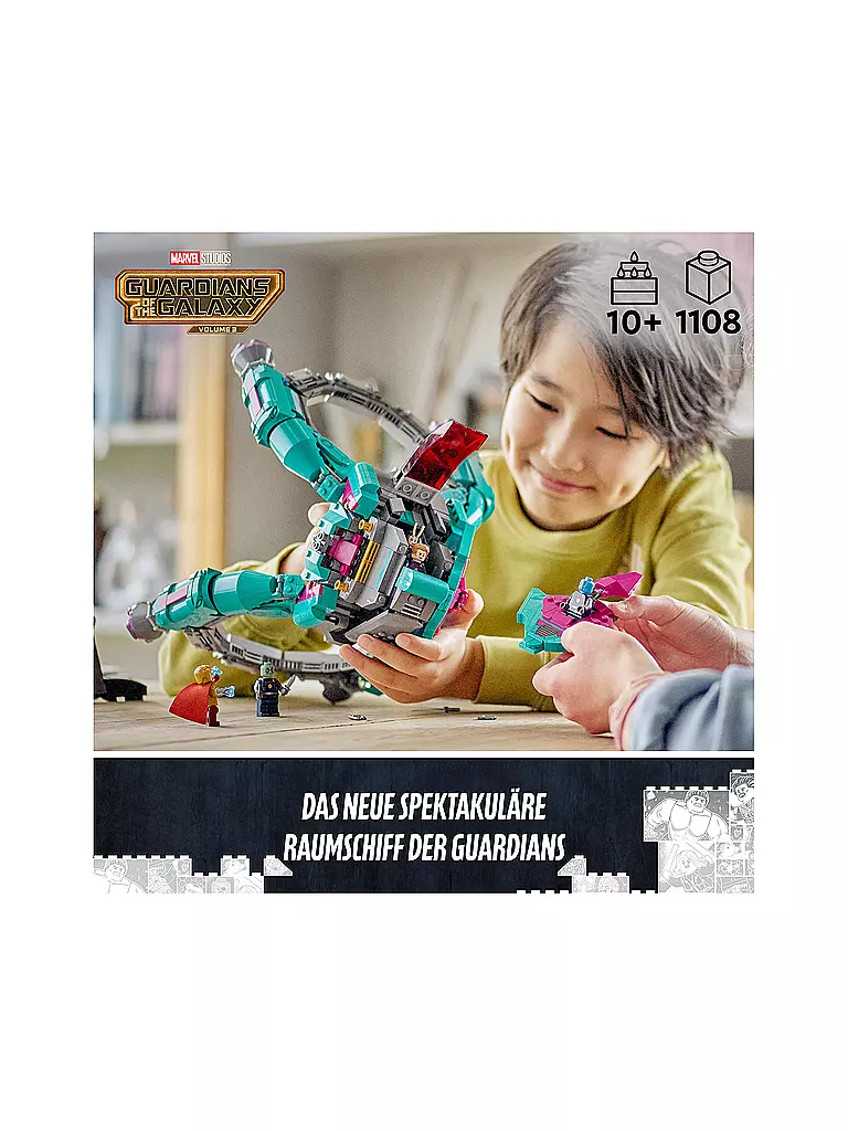 LEGO | Marvel - Das neue Schiff der Guardians 76255 | keine Farbe