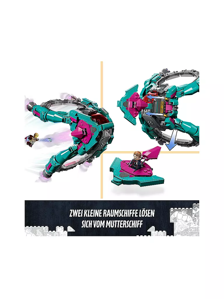 LEGO | Marvel - Das neue Schiff der Guardians 76255 | keine Farbe