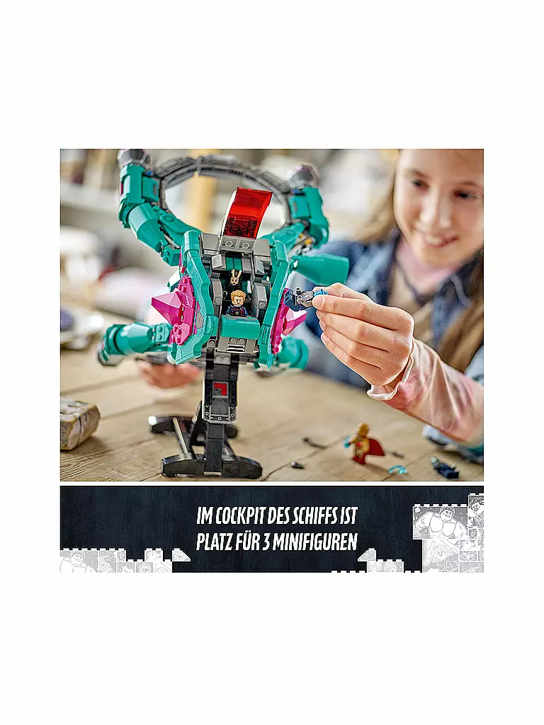 LEGO | Marvel - Das neue Schiff der Guardians 76255 | keine Farbe
