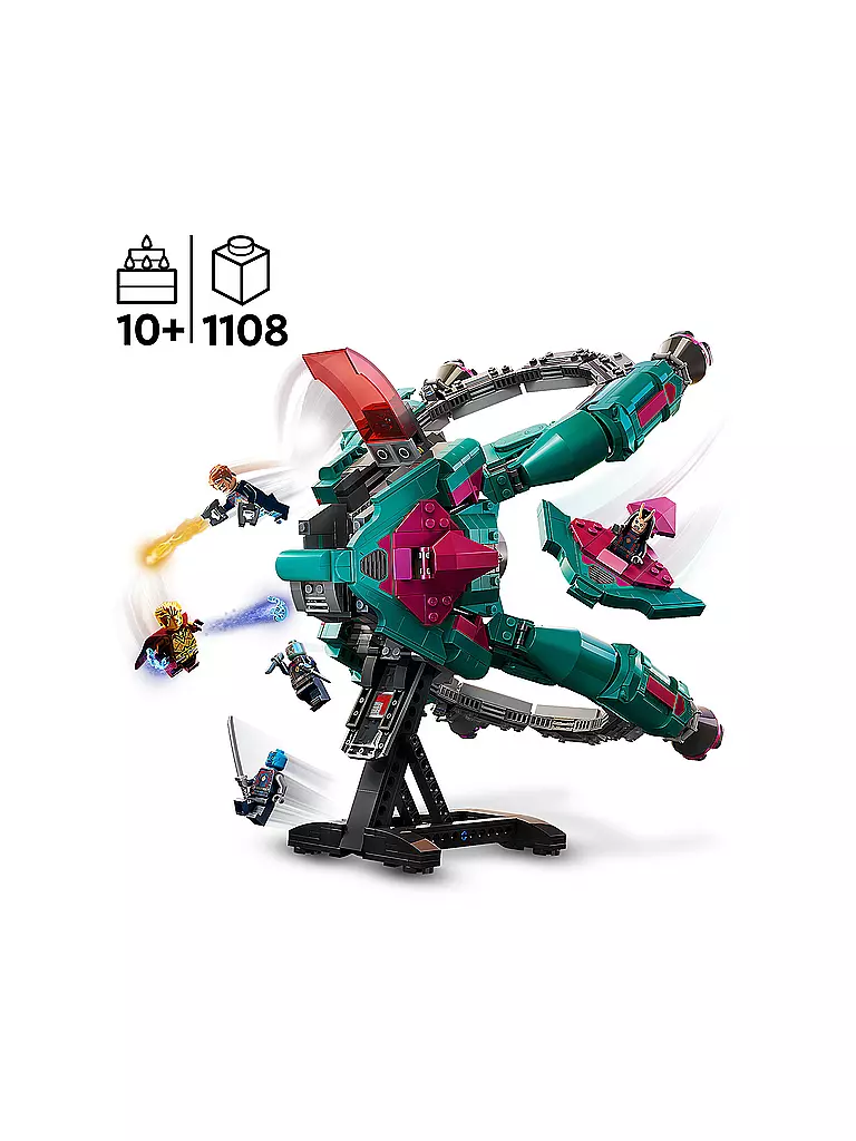 LEGO | Marvel - Das neue Schiff der Guardians 76255 | keine Farbe