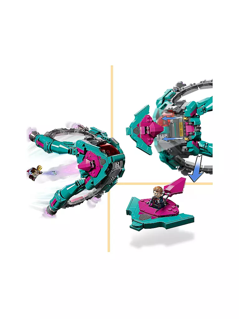 LEGO | Marvel - Das neue Schiff der Guardians 76255 | keine Farbe