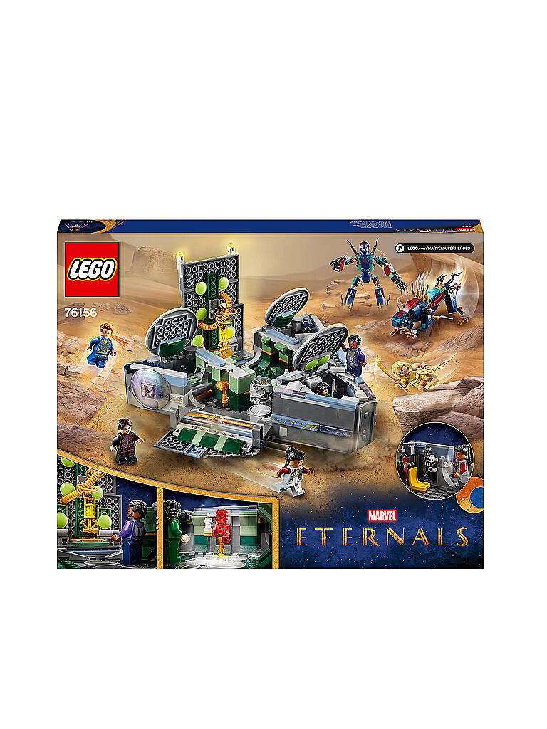 LEGO | Marvel - Eternals - Aufstieg des Domo 76156 | transparent