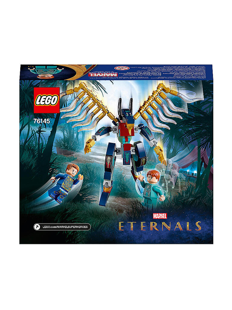 LEGO | Marvel - Eternals - Luftangriff der Eternals 76145 | transparent
