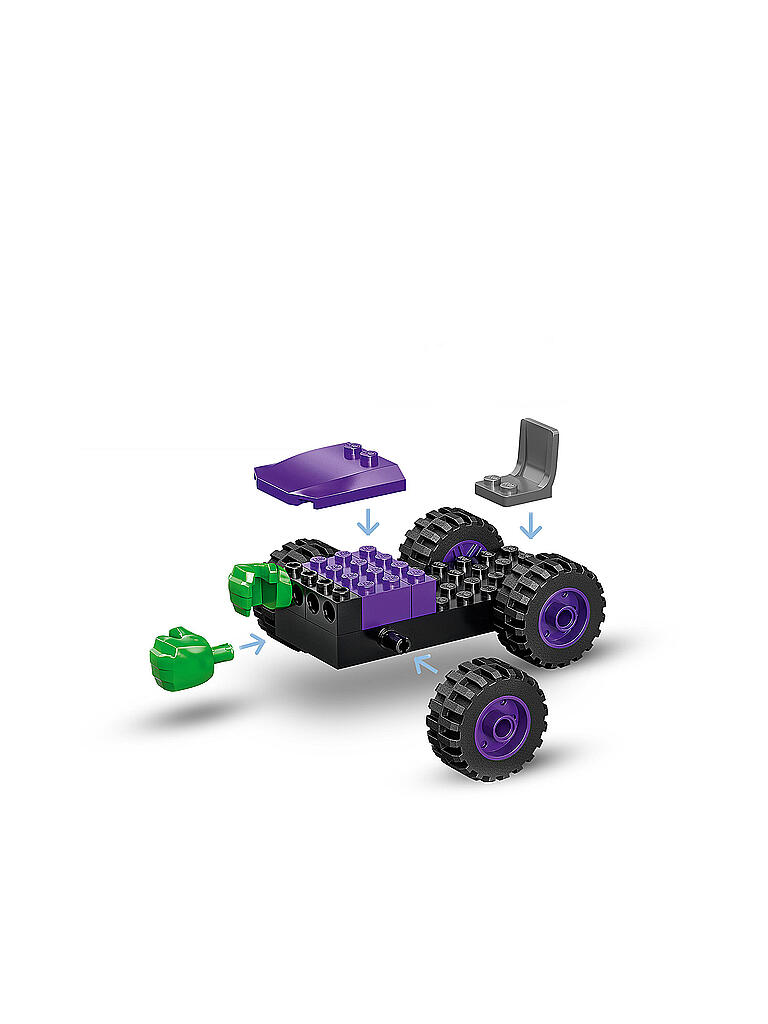 LEGO | Marvel - Hulks und Rhinos Truck-Duell 10782 | keine Farbe