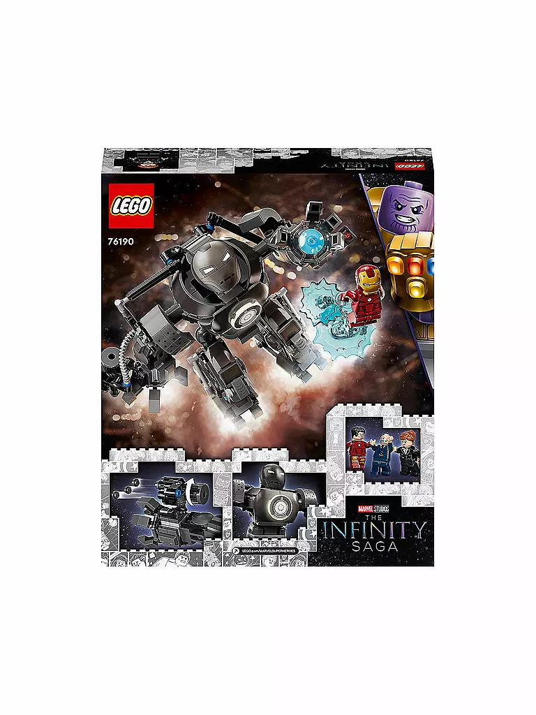 LEGO | Marvel - Iron Man und das Chaos durch Iron Monger 76190 | keine Farbe