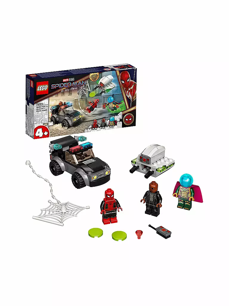 LEGO | Marvel - Spider Man - Mysterios Drohnenattacke auf Spider-Man 76184 | keine Farbe