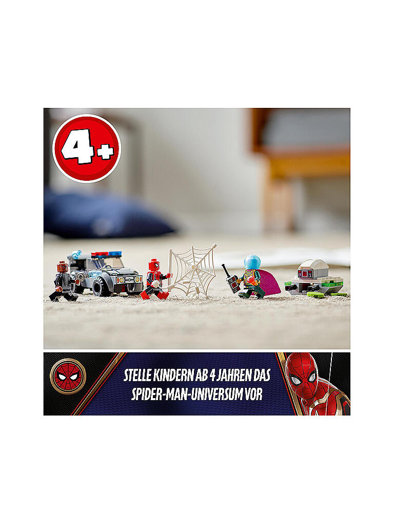 LEGO | Marvel - Spider Man - Mysterios Drohnenattacke auf Spider-Man 76184 | transparent