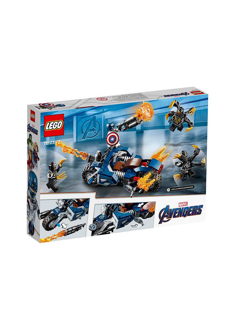 LEGO | Marvel Super Heroes Captain America - Outrider-Attacke 76123 | keine Farbe