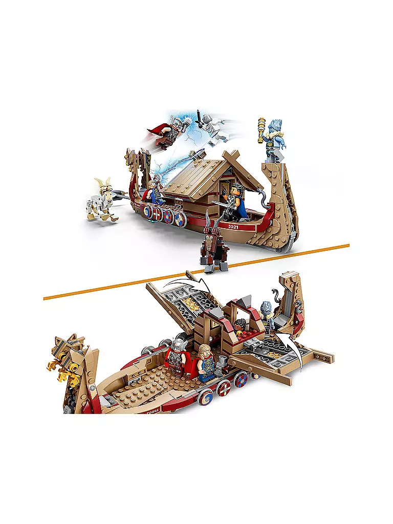 LEGO | Marvel- Thor - Das Ziegenboot 10985 | keine Farbe