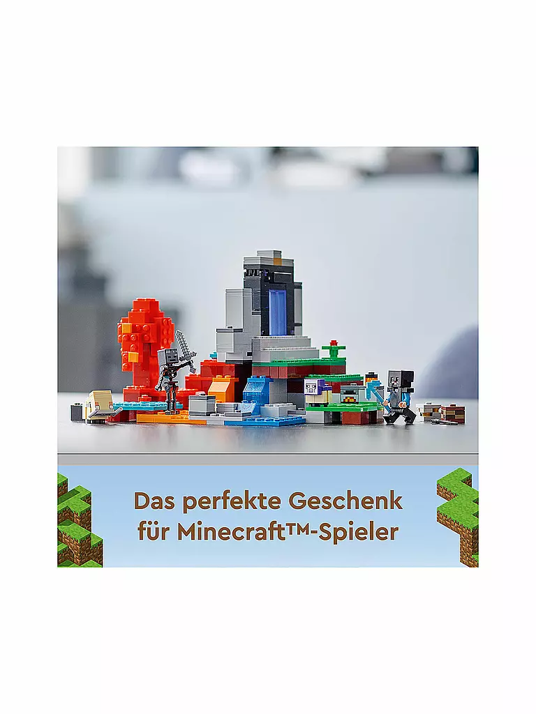 LEGO | Minecraft -  Das zerstörte Portal 21172 | keine Farbe