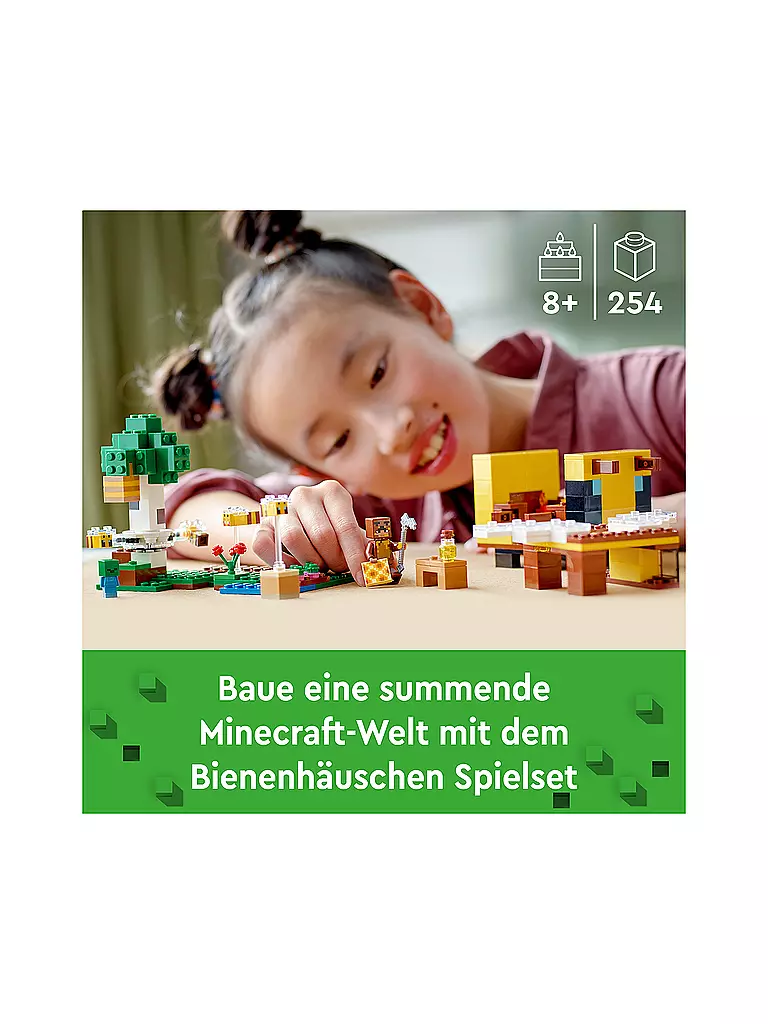 LEGO | Minecraft - Das Bienenhäuschen 21241 | keine Farbe