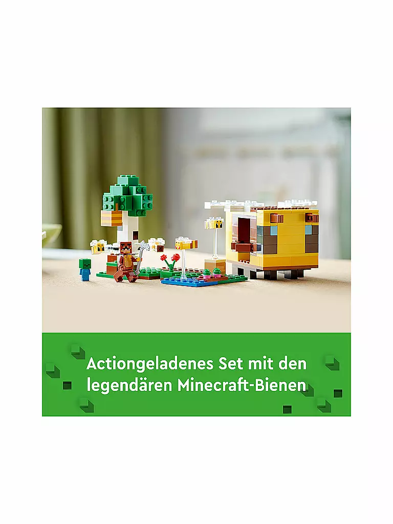 LEGO | Minecraft - Das Bienenhäuschen 21241 | keine Farbe