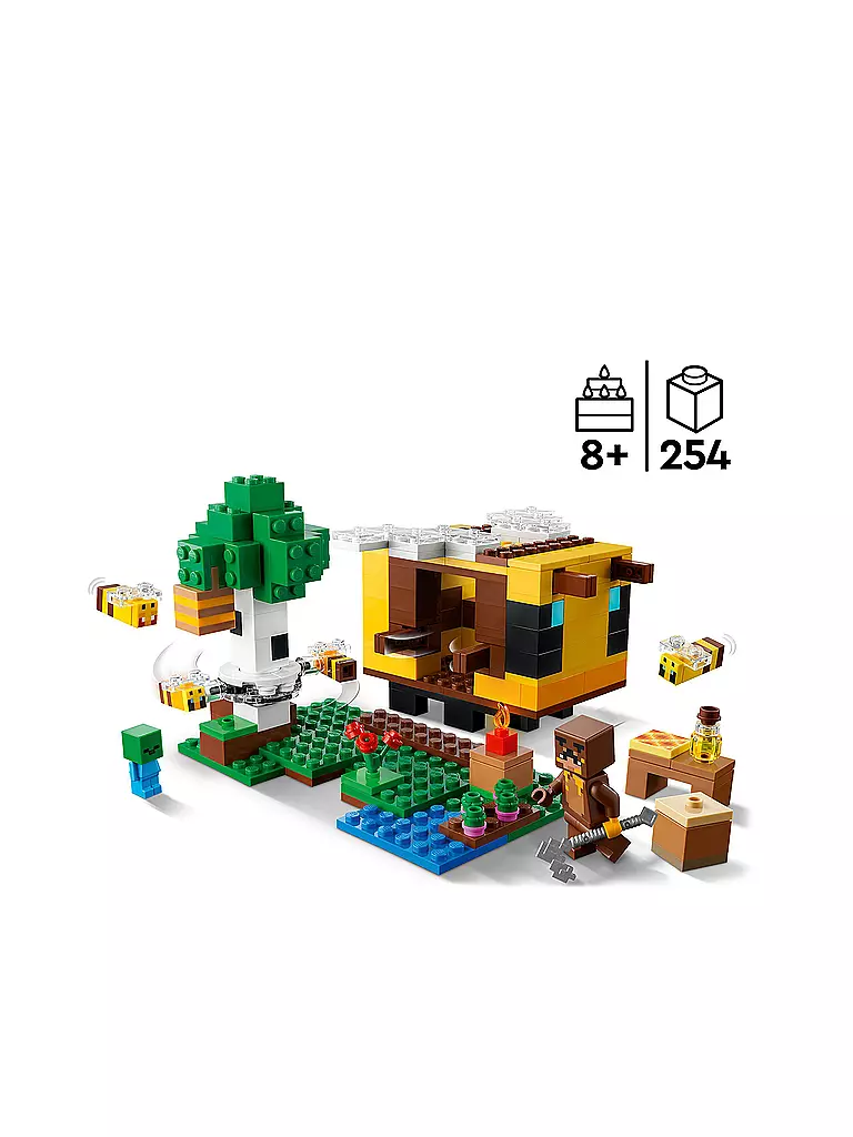 LEGO | Minecraft - Das Bienenhäuschen 21241 | keine Farbe