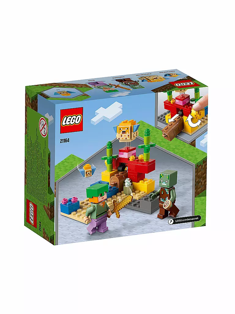 LEGO | Minecraft - Das Korallenriff 21164 | keine Farbe