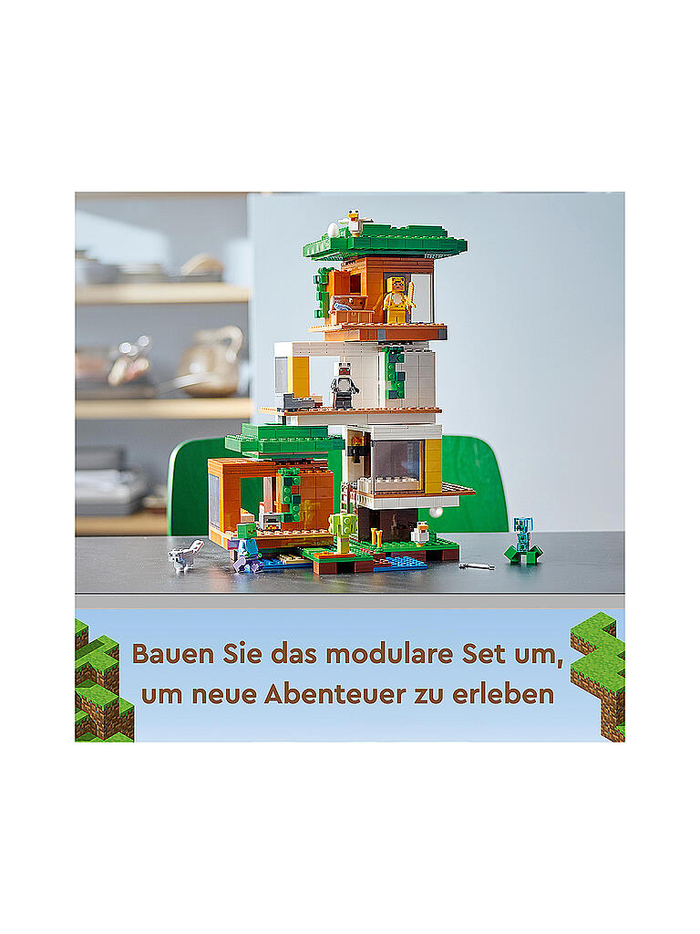 LEGO | Minecraft - Das moderne Baumhaus 21174 | keine Farbe