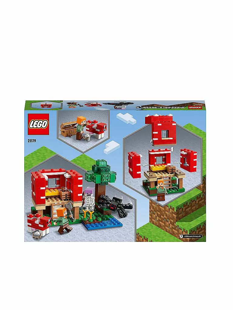LEGO Minecraft - Das Pilzhaus 21179 keine Farbe