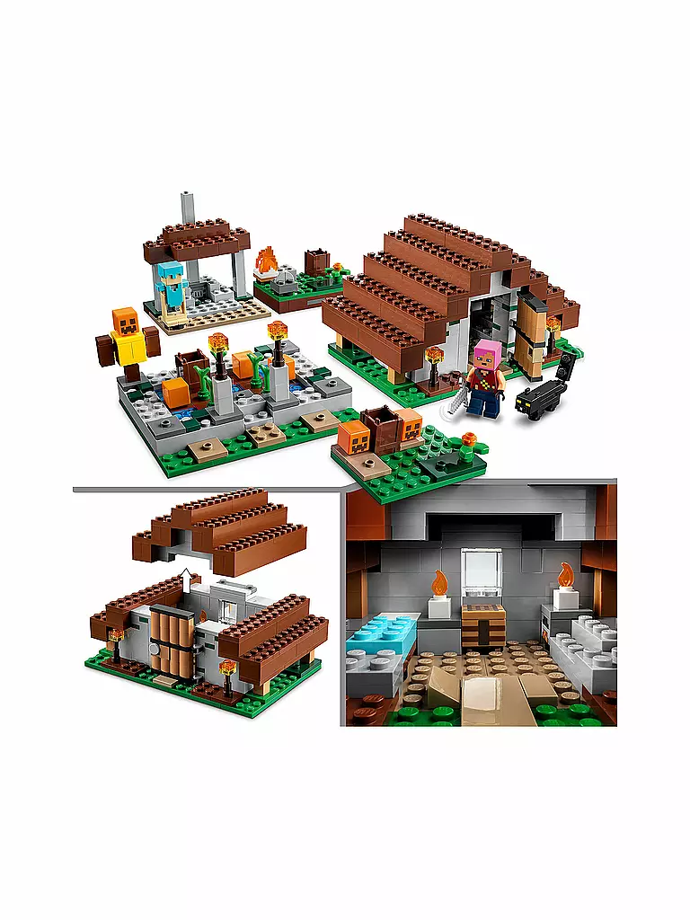 LEGO | Minecraft - Das verlassene Dorf 21190 | keine Farbe