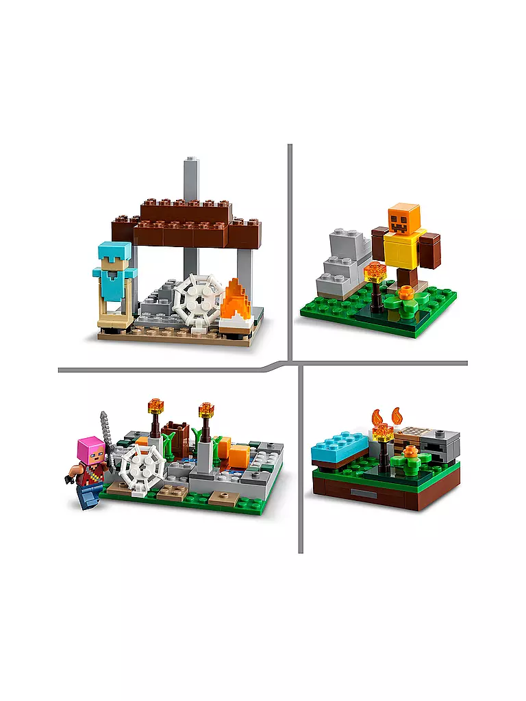 LEGO | Minecraft - Das verlassene Dorf 21190 | keine Farbe