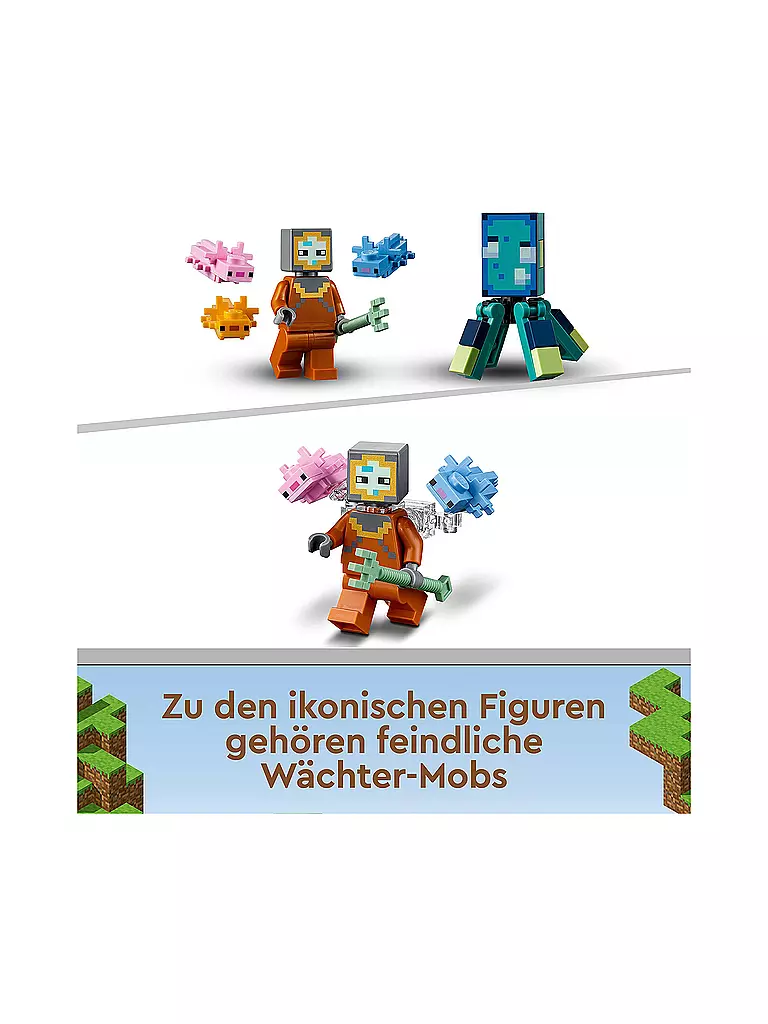 LEGO | Minecraft - Das Wächterduell 21180 | keine Farbe