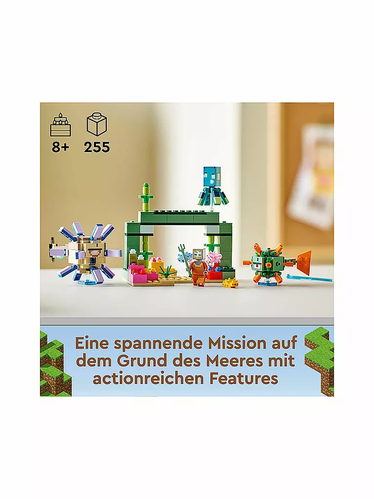 LEGO | Minecraft - Das Wächterduell 21180 | keine Farbe