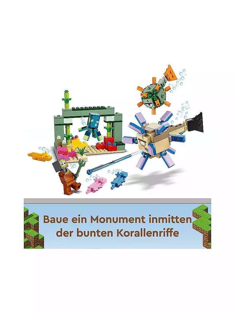 LEGO | Minecraft - Das Wächterduell 21180 | keine Farbe