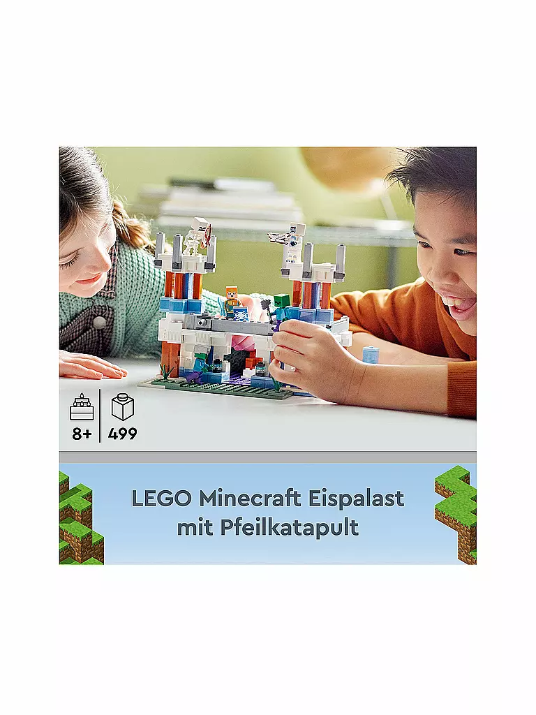 LEGO | Minecraft - Der Eispalast 21186 | keine Farbe
