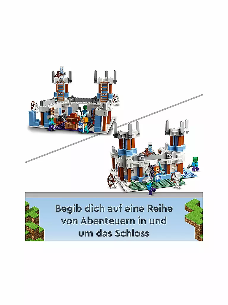 LEGO | Minecraft - Der Eispalast 21186 | keine Farbe
